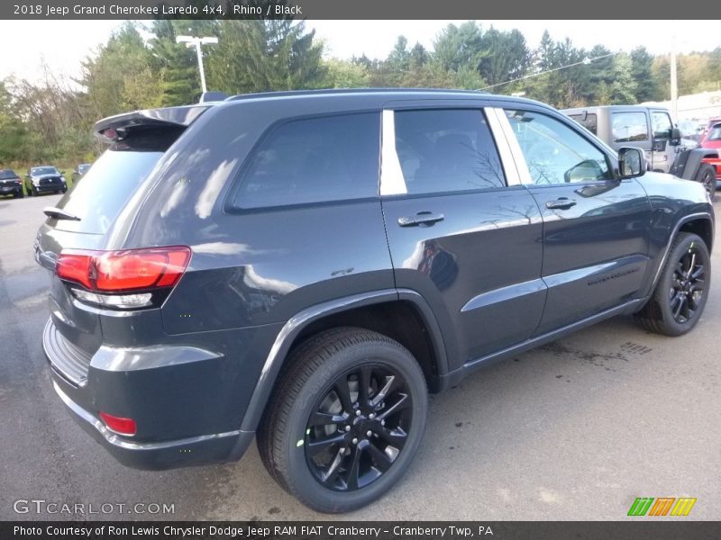 Rhino / Black 2018 Jeep Grand Cherokee Laredo 4x4