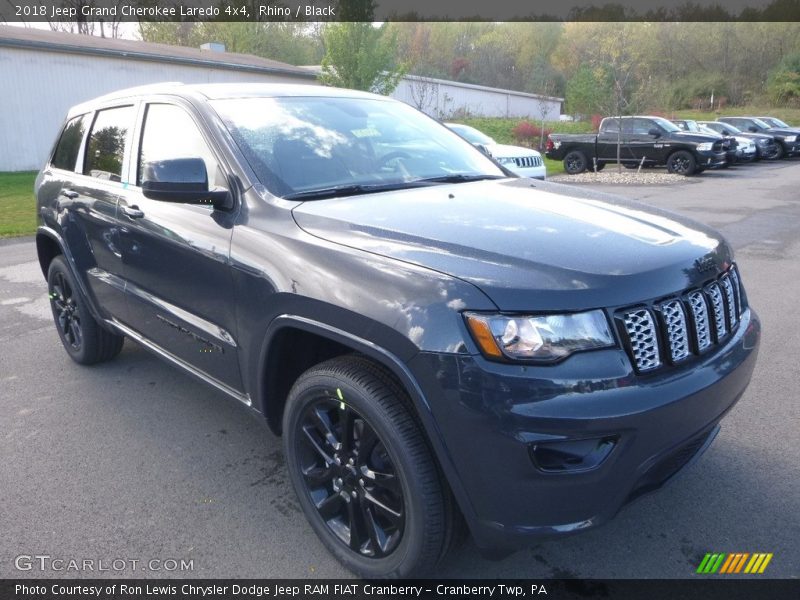 Rhino / Black 2018 Jeep Grand Cherokee Laredo 4x4