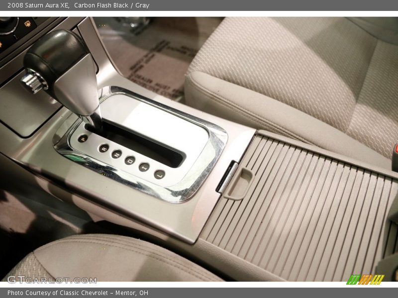 Carbon Flash Black / Gray 2008 Saturn Aura XE