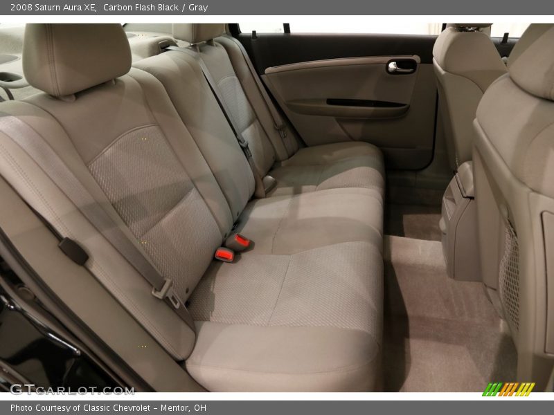 Carbon Flash Black / Gray 2008 Saturn Aura XE