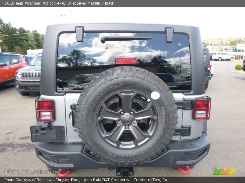 Billet Silver Metallic / Black 2018 Jeep Wrangler Rubicon 4x4