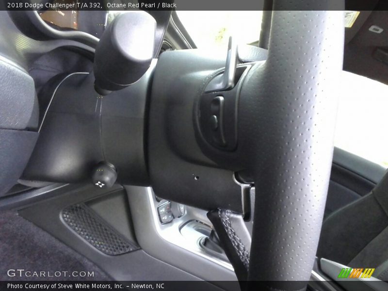 Octane Red Pearl / Black 2018 Dodge Challenger T/A 392