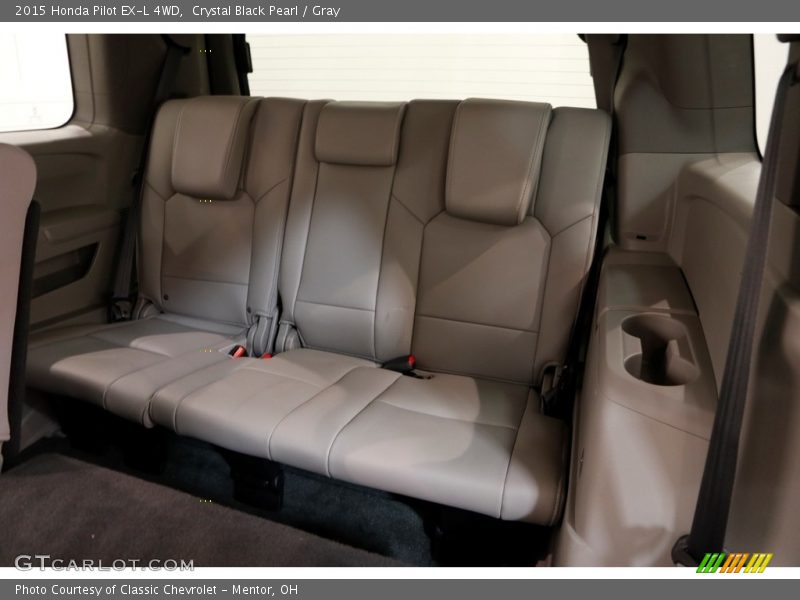 Crystal Black Pearl / Gray 2015 Honda Pilot EX-L 4WD
