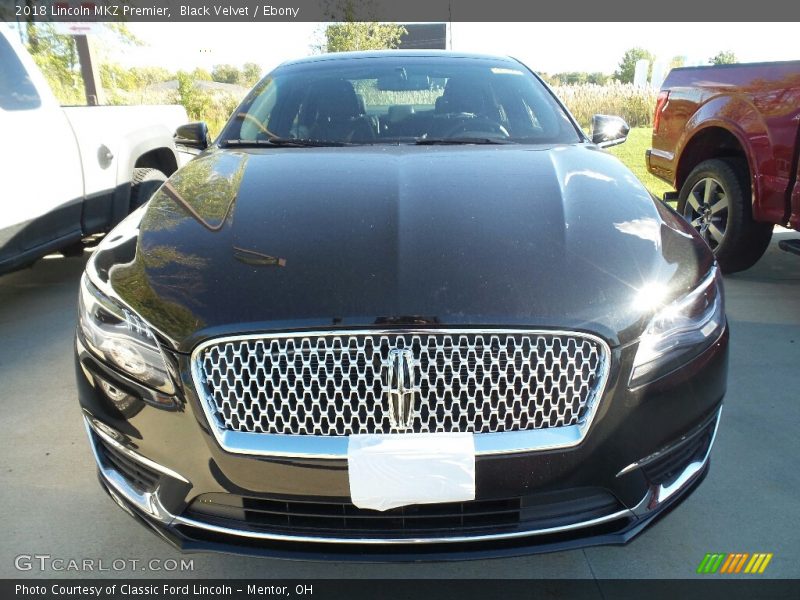 Black Velvet / Ebony 2018 Lincoln MKZ Premier