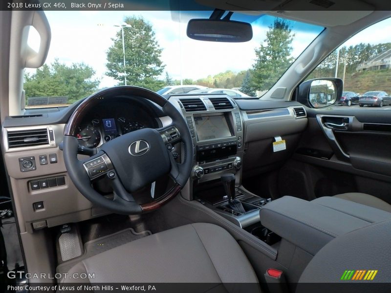 Black Onyx / Sepia 2018 Lexus GX 460