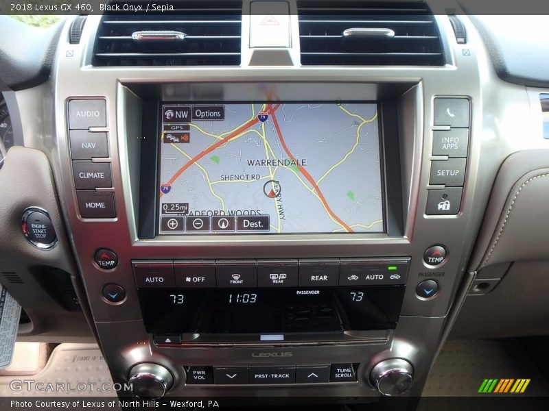 Black Onyx / Sepia 2018 Lexus GX 460