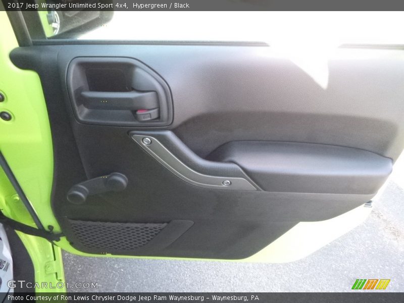 Hypergreen / Black 2017 Jeep Wrangler Unlimited Sport 4x4