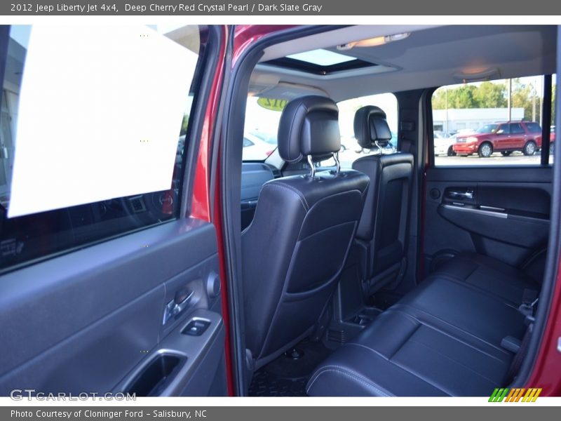 Deep Cherry Red Crystal Pearl / Dark Slate Gray 2012 Jeep Liberty Jet 4x4