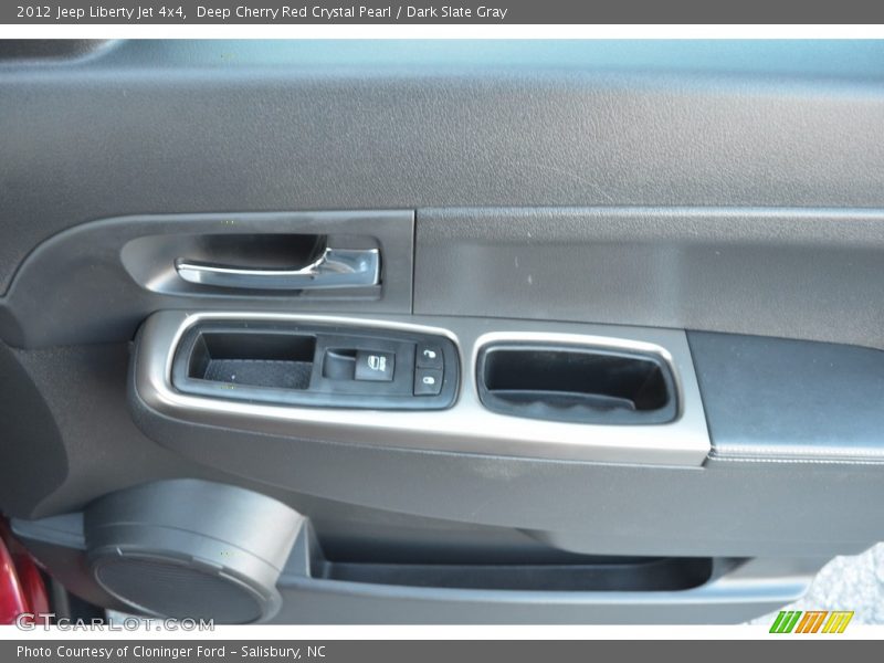 Deep Cherry Red Crystal Pearl / Dark Slate Gray 2012 Jeep Liberty Jet 4x4