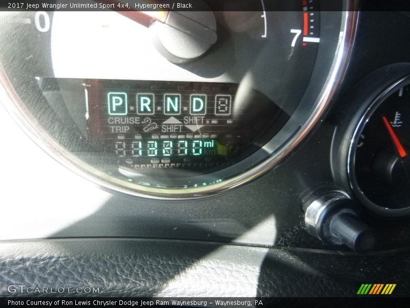 Hypergreen / Black 2017 Jeep Wrangler Unlimited Sport 4x4