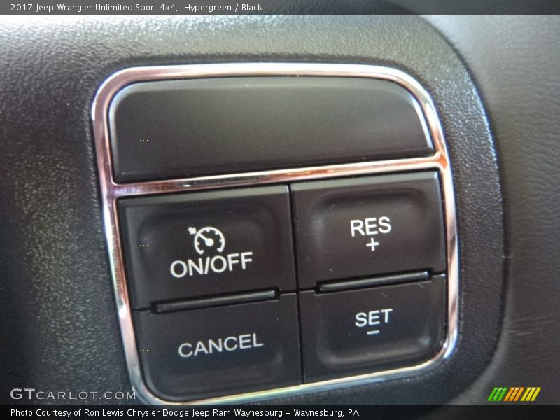 Hypergreen / Black 2017 Jeep Wrangler Unlimited Sport 4x4
