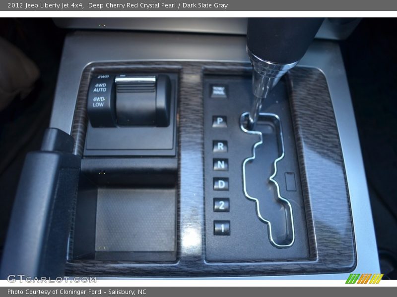 Deep Cherry Red Crystal Pearl / Dark Slate Gray 2012 Jeep Liberty Jet 4x4