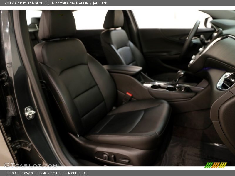 Nightfall Gray Metallic / Jet Black 2017 Chevrolet Malibu LT