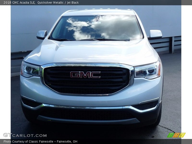 Quicksilver Metallic / Jet Black 2018 GMC Acadia SLE