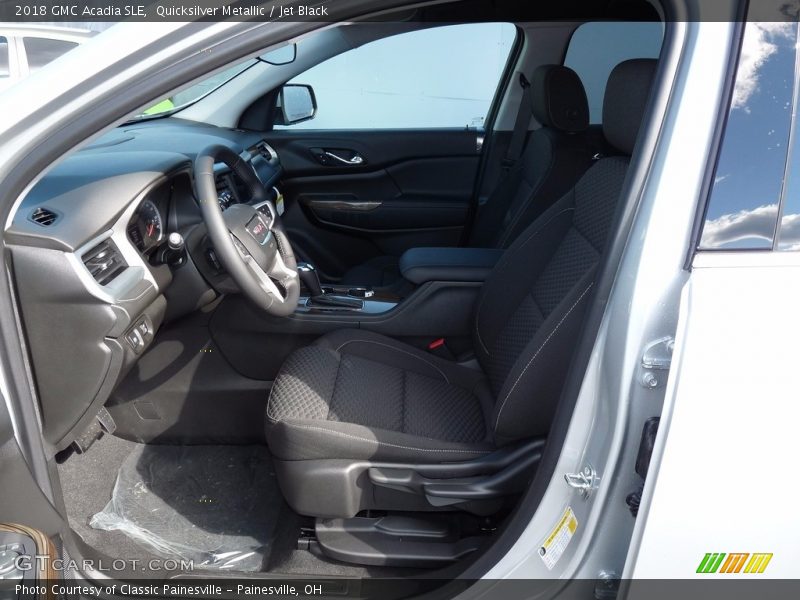 Quicksilver Metallic / Jet Black 2018 GMC Acadia SLE