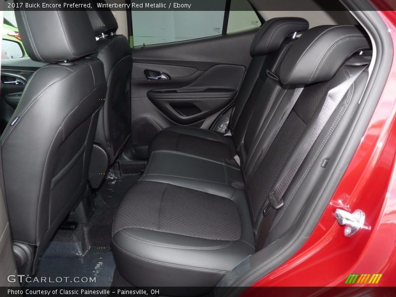 Winterberry Red Metallic / Ebony 2017 Buick Encore Preferred
