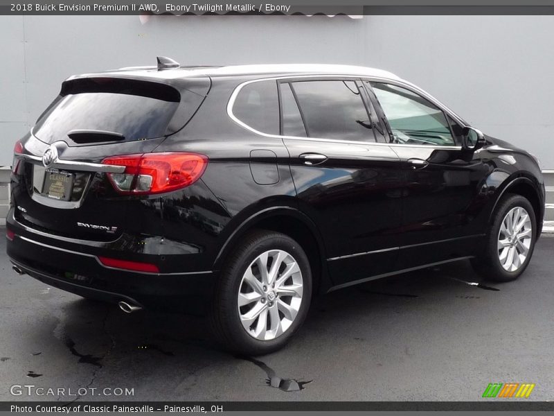 Ebony Twilight Metallic / Ebony 2018 Buick Envision Premium II AWD