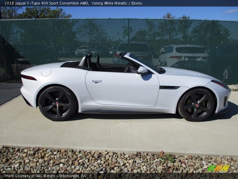  2018 F-Type 400 Sport Convertible AWD Yulong White Metallic