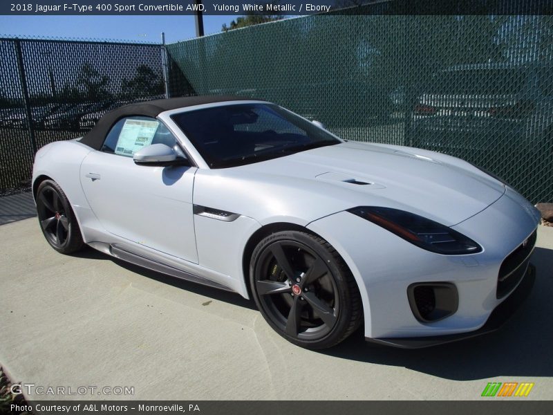  2018 F-Type 400 Sport Convertible AWD Yulong White Metallic