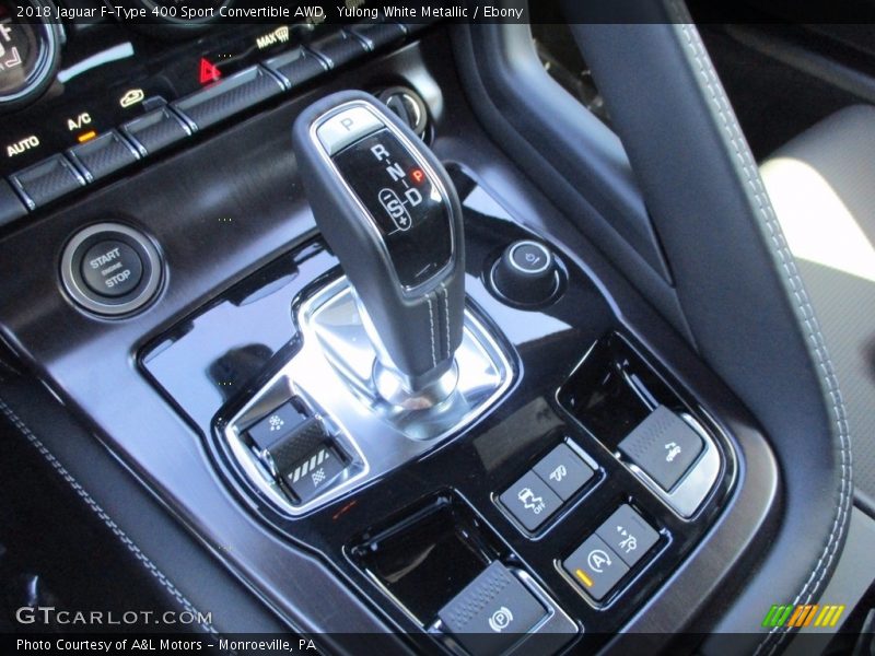  2018 F-Type 400 Sport Convertible AWD 8 Speed Automatic Shifter