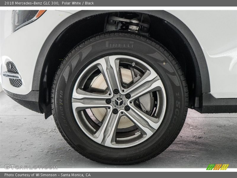 Polar White / Black 2018 Mercedes-Benz GLC 300