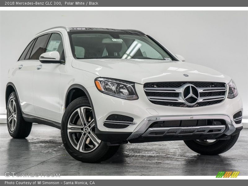 Polar White / Black 2018 Mercedes-Benz GLC 300
