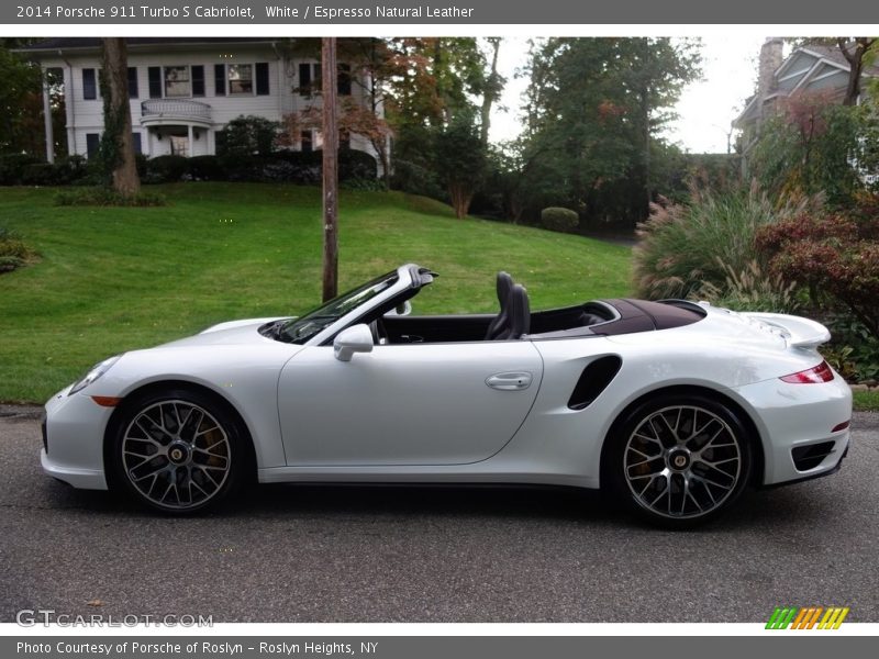  2014 911 Turbo S Cabriolet White