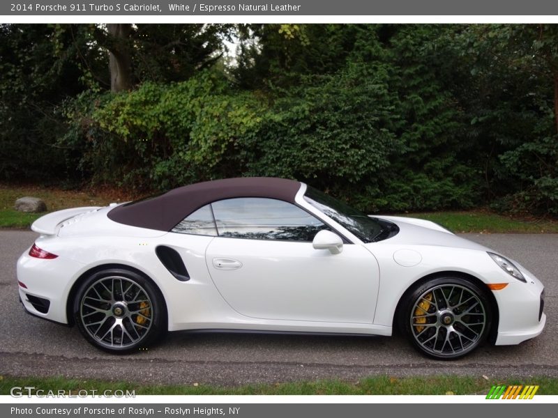  2014 911 Turbo S Cabriolet White