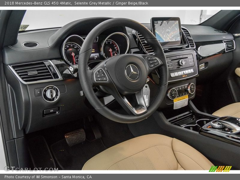 Dashboard of 2018 GLS 450 4Matic