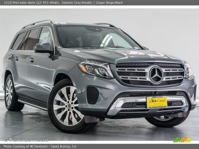 Front 3/4 View of 2018 GLS 450 4Matic