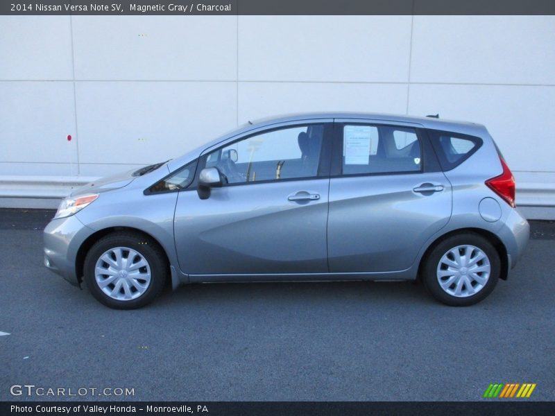 Magnetic Gray / Charcoal 2014 Nissan Versa Note SV