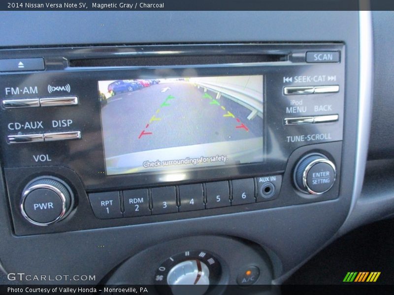 Magnetic Gray / Charcoal 2014 Nissan Versa Note SV