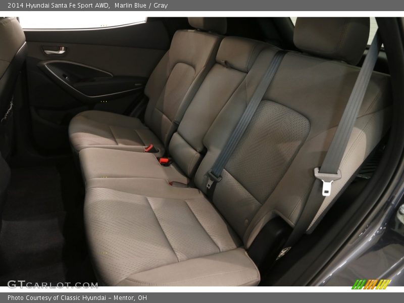 Marlin Blue / Gray 2014 Hyundai Santa Fe Sport AWD