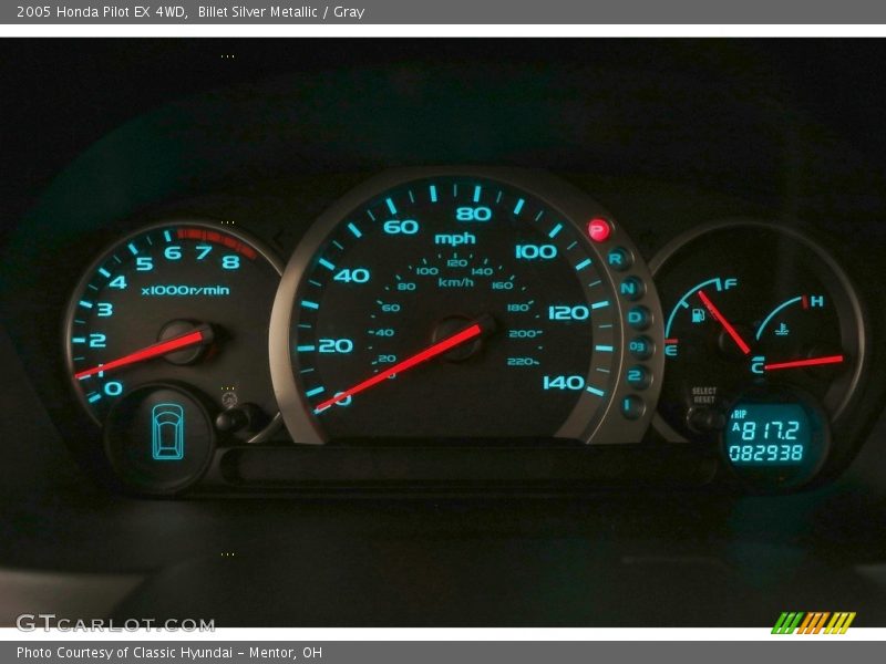 Billet Silver Metallic / Gray 2005 Honda Pilot EX 4WD