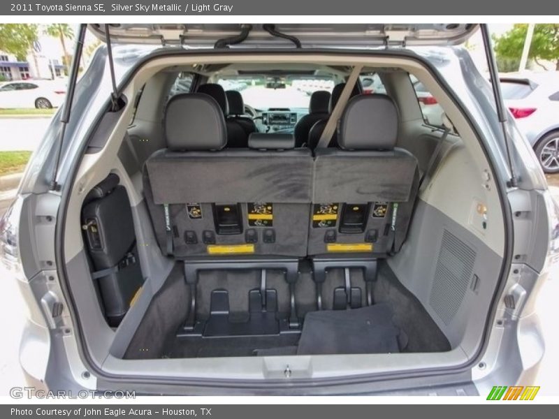 Silver Sky Metallic / Light Gray 2011 Toyota Sienna SE