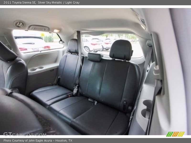 Silver Sky Metallic / Light Gray 2011 Toyota Sienna SE