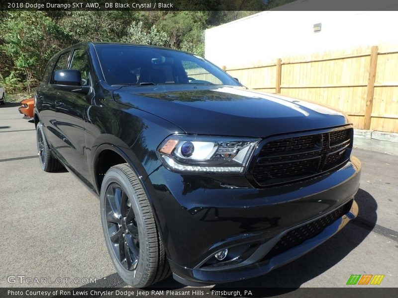 DB Black Crystal / Black 2018 Dodge Durango SXT AWD