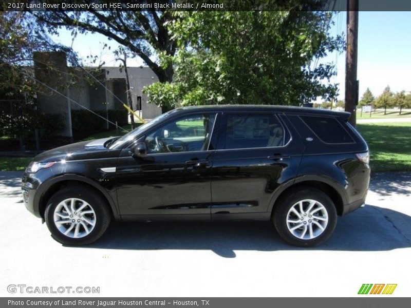 Santorini Black Metallic / Almond 2017 Land Rover Discovery Sport HSE