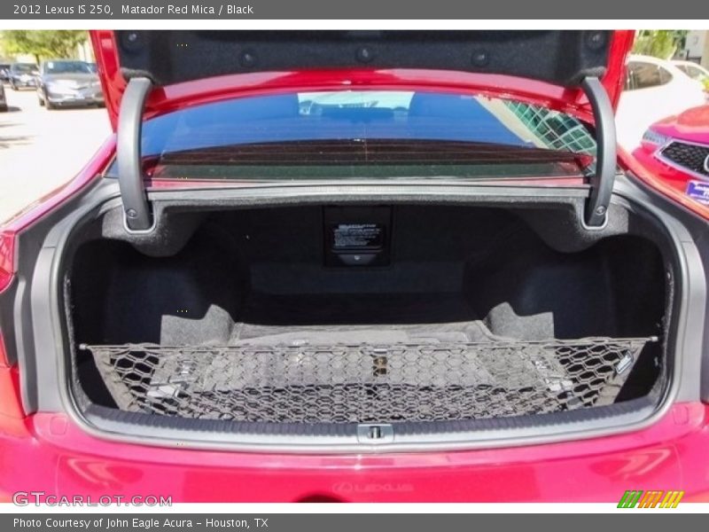 Matador Red Mica / Black 2012 Lexus IS 250