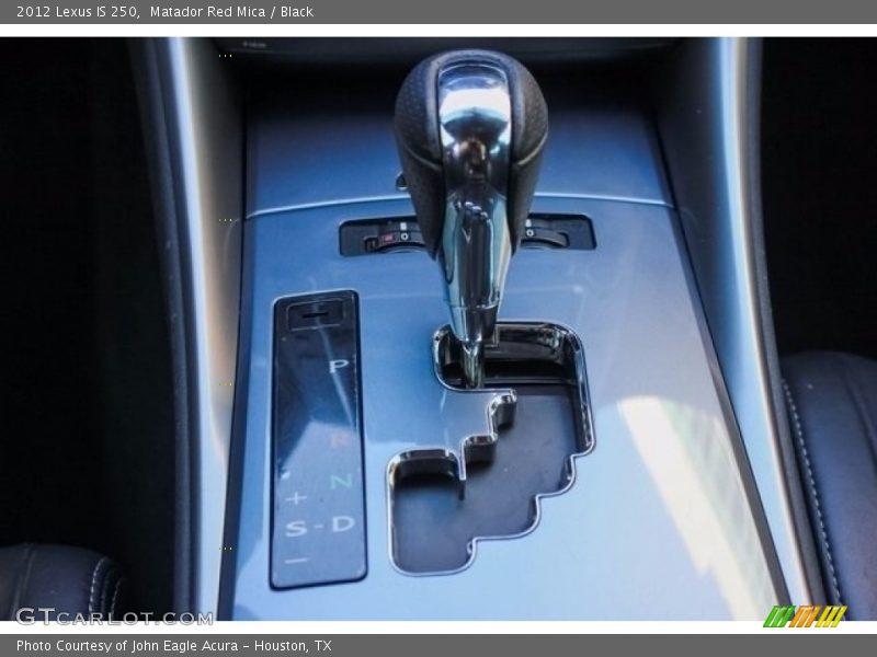 Matador Red Mica / Black 2012 Lexus IS 250