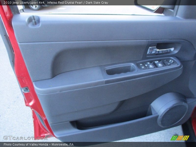Inferno Red Crystal Pearl / Dark Slate Gray 2010 Jeep Liberty Sport 4x4