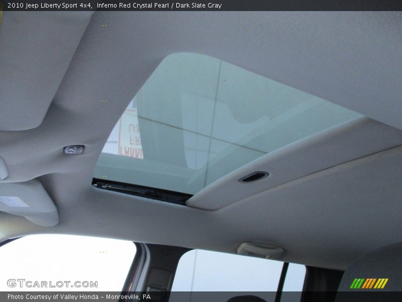 Inferno Red Crystal Pearl / Dark Slate Gray 2010 Jeep Liberty Sport 4x4