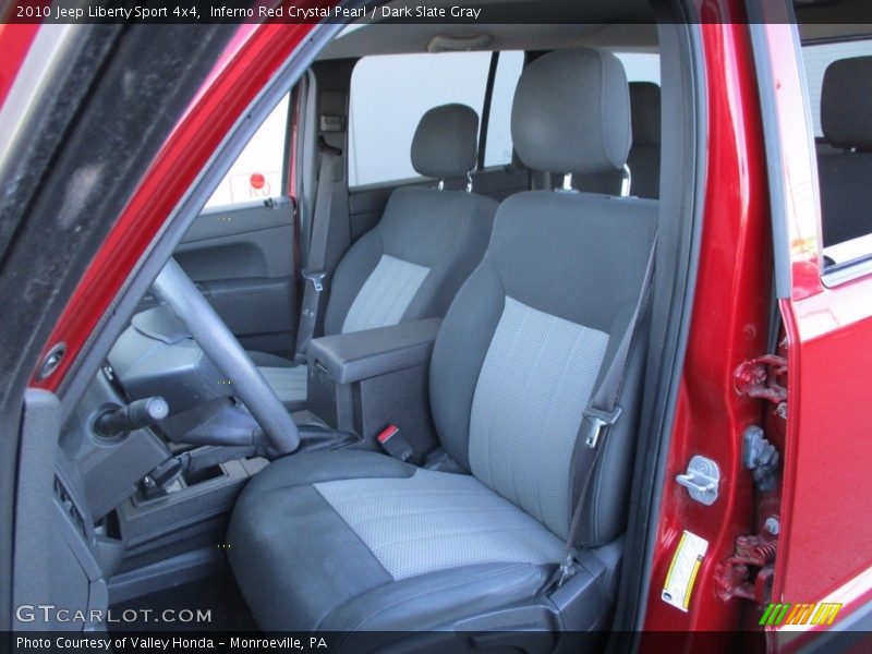 Inferno Red Crystal Pearl / Dark Slate Gray 2010 Jeep Liberty Sport 4x4