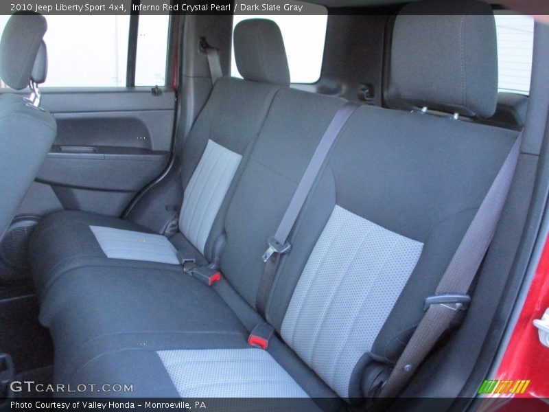 Inferno Red Crystal Pearl / Dark Slate Gray 2010 Jeep Liberty Sport 4x4