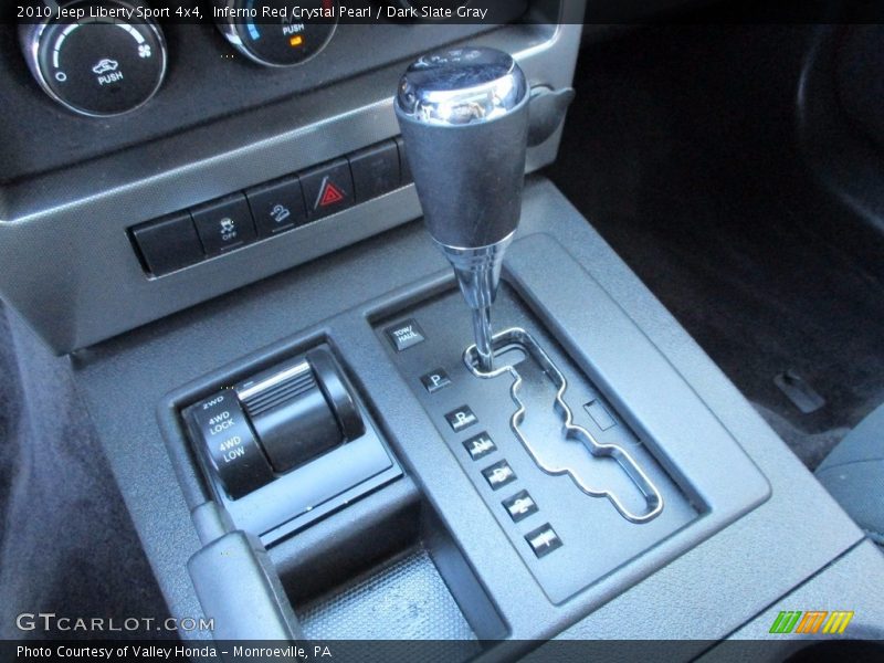 Inferno Red Crystal Pearl / Dark Slate Gray 2010 Jeep Liberty Sport 4x4