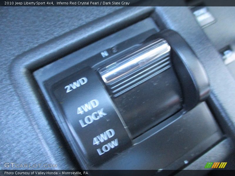 Inferno Red Crystal Pearl / Dark Slate Gray 2010 Jeep Liberty Sport 4x4