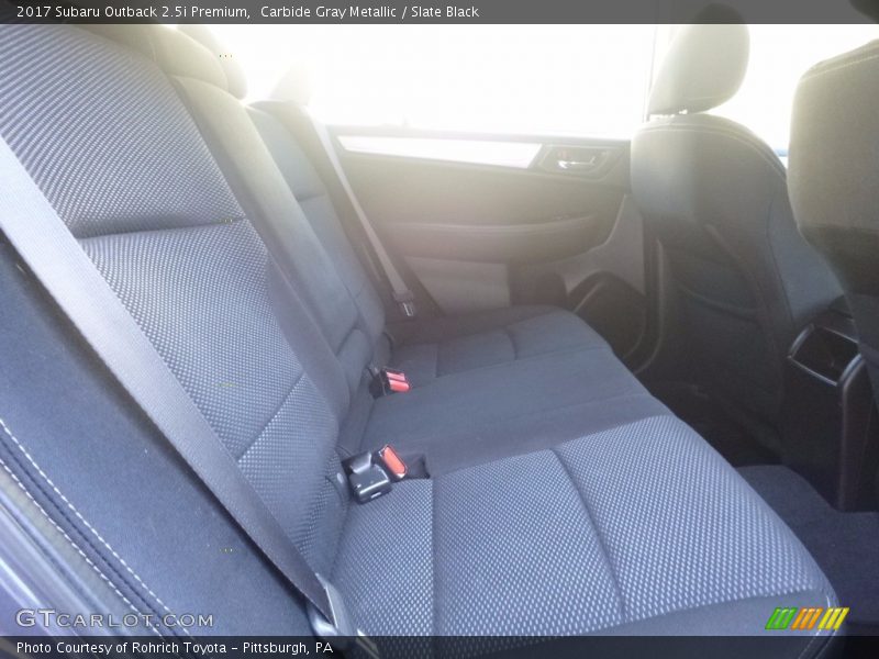 Carbide Gray Metallic / Slate Black 2017 Subaru Outback 2.5i Premium