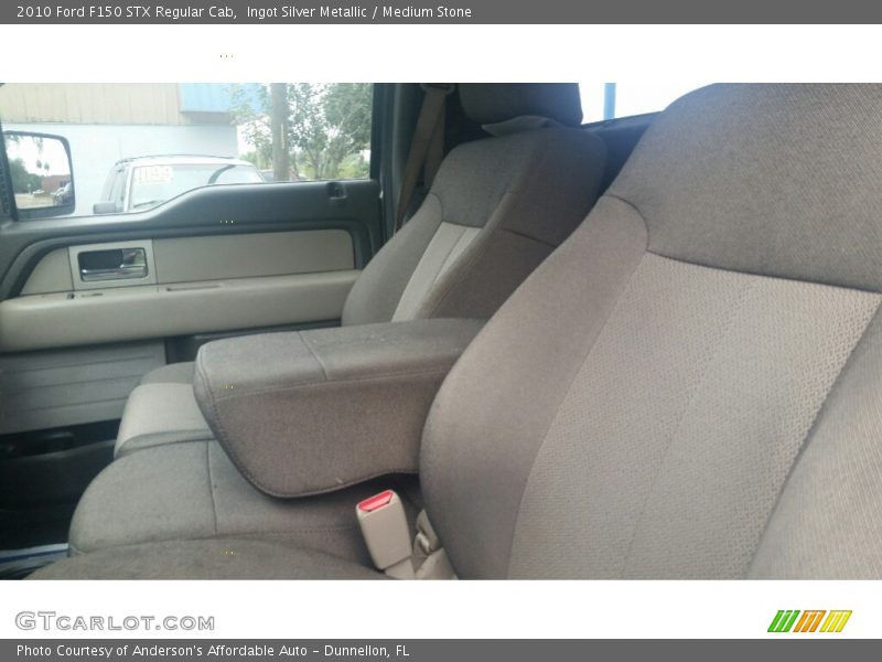 Ingot Silver Metallic / Medium Stone 2010 Ford F150 STX Regular Cab
