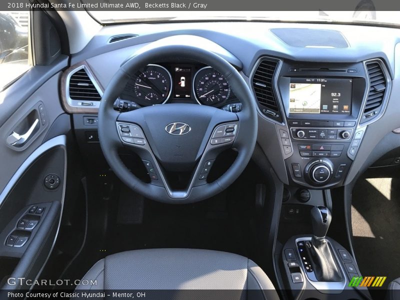 Becketts Black / Gray 2018 Hyundai Santa Fe Limited Ultimate AWD