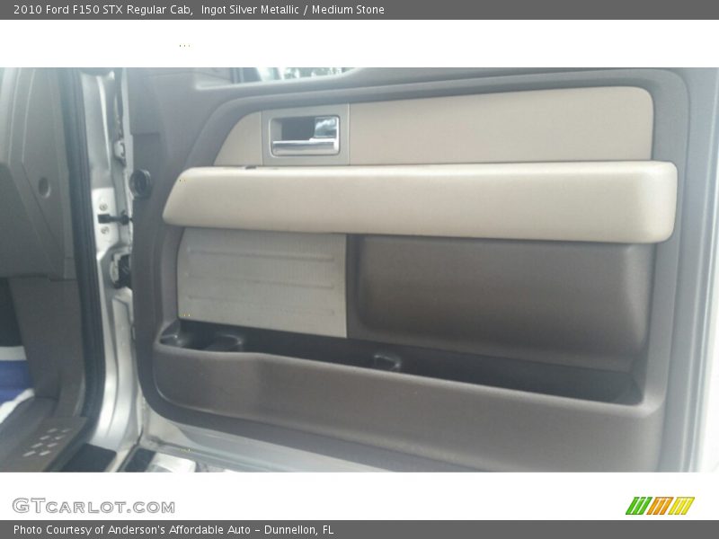 Ingot Silver Metallic / Medium Stone 2010 Ford F150 STX Regular Cab